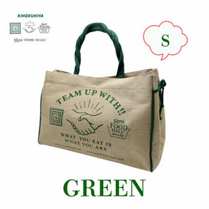 コラボJUCOエコバッグ　Green（握手）　【S】