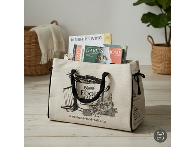 未使用⭐️紀伊國屋⭐️Grand Food Hall エコバッグ 大・小セット GRAND・FOOD・HALL! Mart×グラホ エコバッグ ブルーグレーM - メルカリ