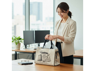 復刻エコバッグ（2015イラスト・ポット）｜GRAND・FOOD・HALL