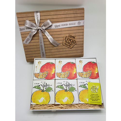 グラホのGIFT（瀬戸内しまなみ柑橘物語　八朔ゼリー＆紅まどんなゼリー） 詳細画像