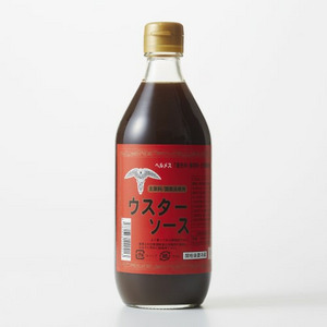 ヘルメス無添加　ウスターソース（500ｍｌ）