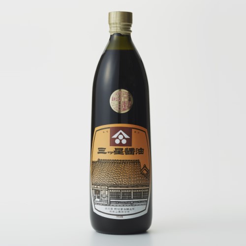 三ツ星醤油　900ml 詳細画像
