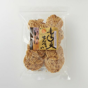 もち麦せんべい