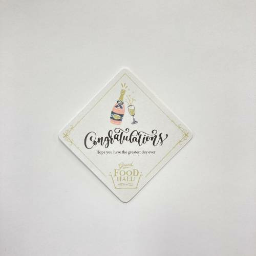 Congratulationメッセージカード 詳細画像