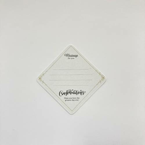 Congratulationメッセージカード 詳細画像