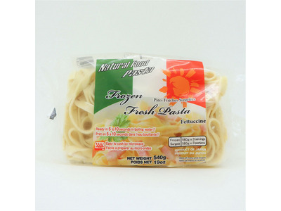 冷凍もっちもちの生パスタ フィットチーネ（3食入り）｜GRAND・FOOD