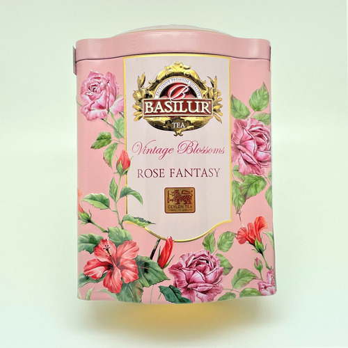 BASILUR TEA Vintage Blossoms シリーズ ローズ ファンタジー（テトラバッグ20袋） 詳細画像