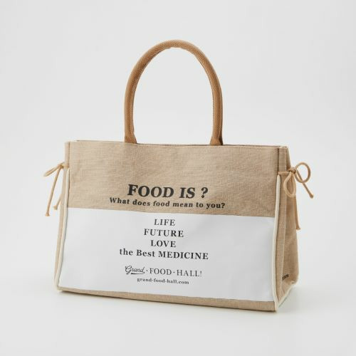 【NEW DESIGN 】GFH JUCO エコBAG 　小　ホワイト　 詳細画像