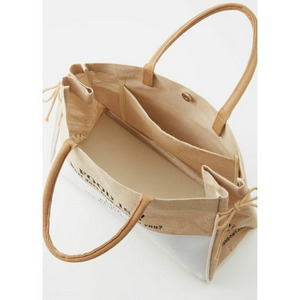 【NEW DESIGN 】GFH JUCO エコBAG 　大　ホワイト　 詳細画像