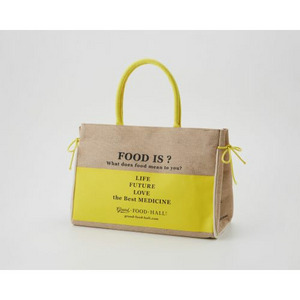 【NEW DESIGN 】GFH JUCO エコBAG 　小　イエロー