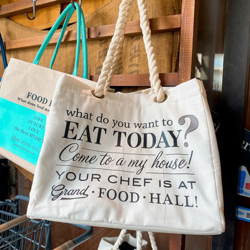 【グラホ】クーラーバッグ　大（保冷エコバッグ）EAT TODAY 詳細画像