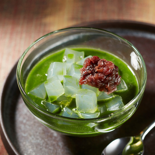 利休抹茶　あんみつ 詳細画像