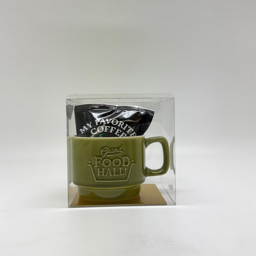 グラホオリジナルマグカップ（グリーン）＆ドリップコーヒー入り 詳細画像