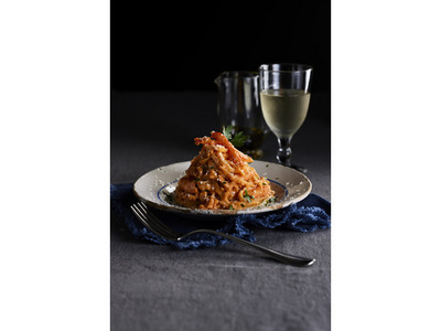 Z's MENU】蟹の贅沢トマトクリームリングイネ～紅ずわい蟹と本ずわい蟹