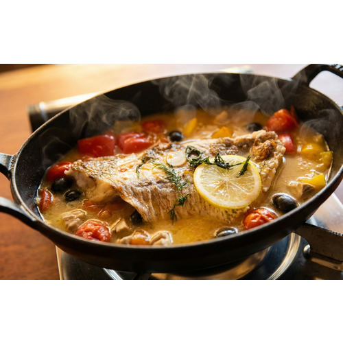 瀬戸内天然真鯛のアクアパッツア 詳細画像