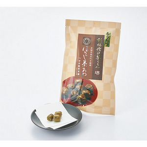 利休侘び茶くるみ　ほうじ茶あめ