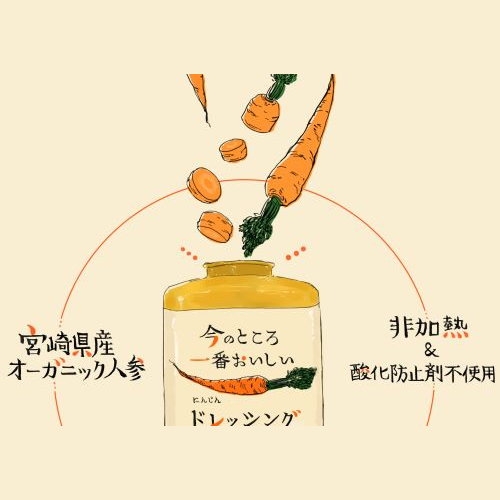 今のところ一番おいしい人参ドレッシング