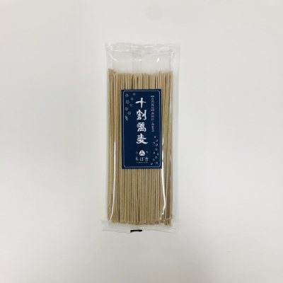 自然栽培　十割乾麺蕎麦