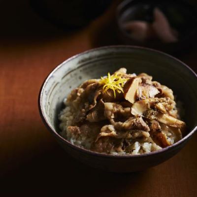 【Z'sMENU 】祇園で食べた松茸入り牛丼