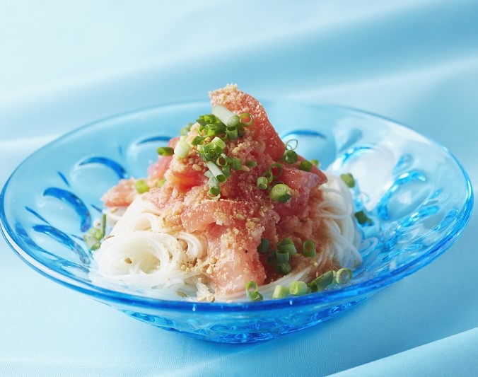 島原手延べ極細そうめん　千本巻　きぬいと